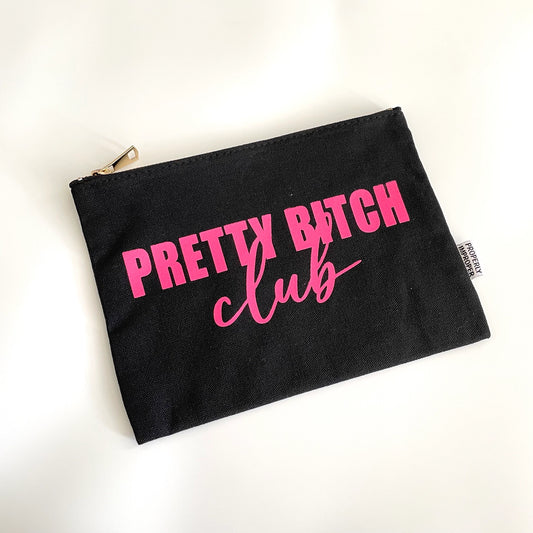 Pretty Bitch Club Canvas Pouch