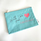 With Love from California Canvas Pouch